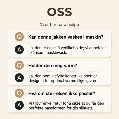 Fargestøpt, foret hettejakke for kvinner