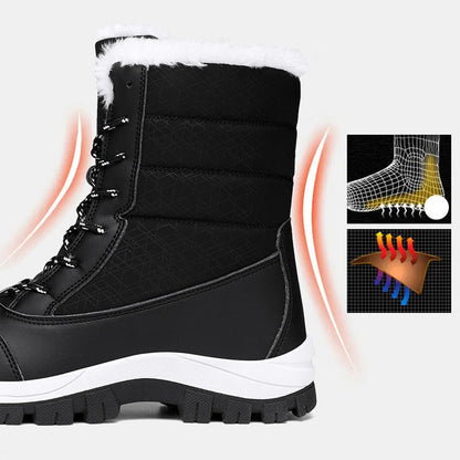 🥳💞 Over 78 000 solgt!🔥👢❄️Vanntette, Varme Vinterstøvler for Kvinner🎁