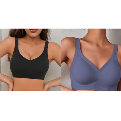💖SISTE DAGS KAMPANJE - 50 % RABATT Kjøp 1 og få 1 gratis! 💖 Sømløs komfortabel sports-BH for kvinner