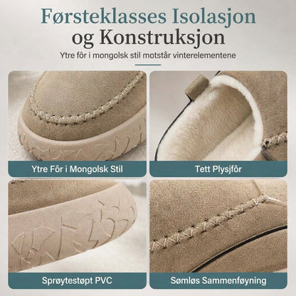 Varmt og komfortable vinterstøvler med sklisikker såle og god bredde for kvinner