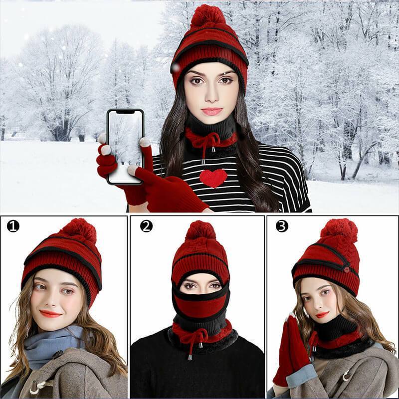 🎄Siste dag for juletilbud 🔥Vintersett (maske, lue, skjerf)