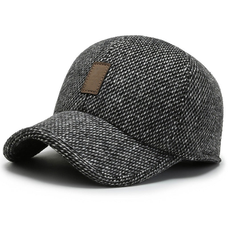【Kjøp 1 få 1 gratis】🧢 Klassisk vinterlue for menn med skjulte øreklapper – Holder deg varm i minusgrader