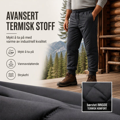 Varme termobukser for unisex – komfortable ute hele vinteren