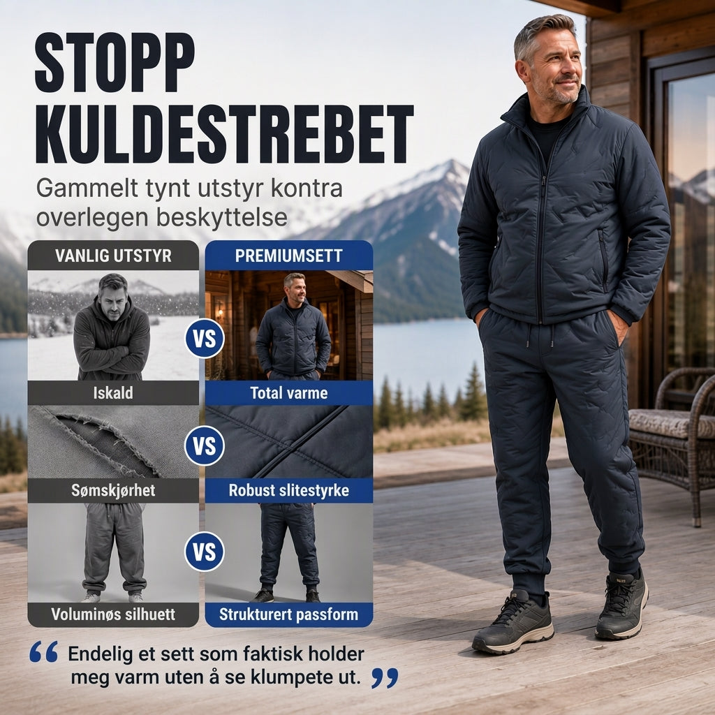 Varme termobukser for unisex – komfortable ute hele vinteren