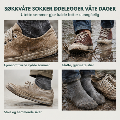 Avslappede lavhælte kvinneboots - firkantet tå, chunky hæl, sokk-ankelboots