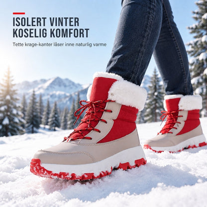 Vinterstøvler til damer – Tykkere midtkalvstøvler for utendørs reiser ✨👢❄️