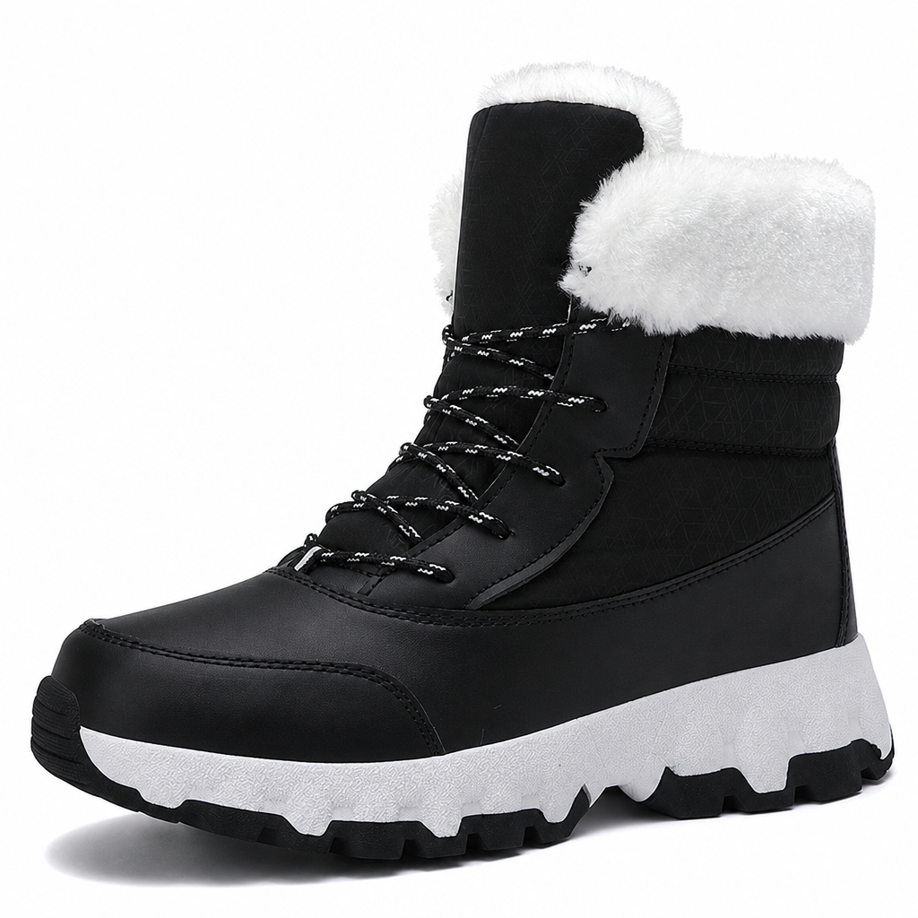 Vinterstøvler til damer – Tykkere midtkalvstøvler for utendørs reiser ✨👢❄️