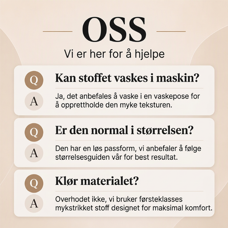 🧶 Strikket hettegenser med striper for kvinner