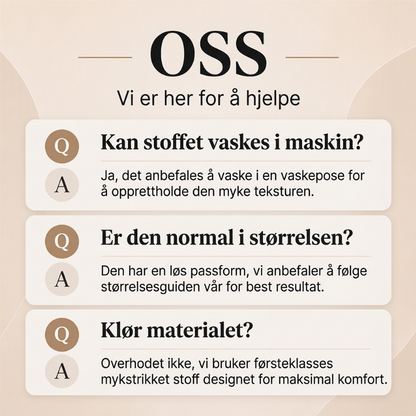 🧶 Strikket hettegenser med striper for kvinner