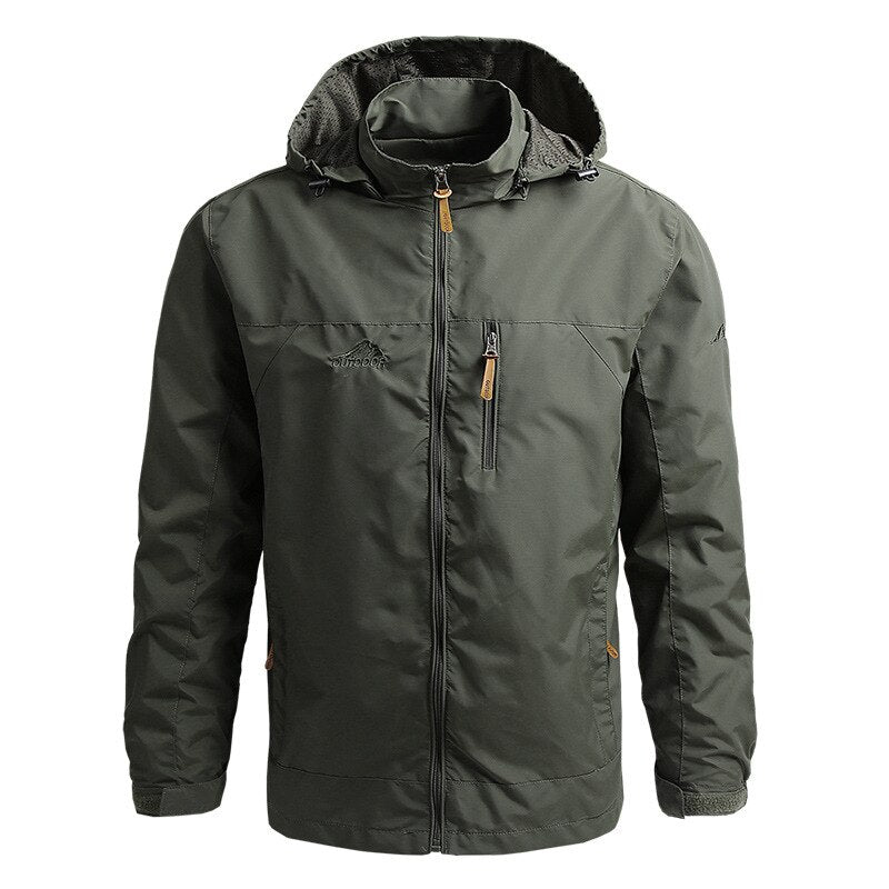 🧥 Vindtett klatrejakke for menn – vanntett softshell