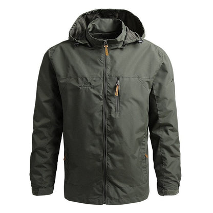 🧥 Vindtett klatrejakke for menn – vanntett softshell