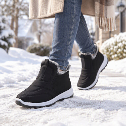 🧦 Varme, sklisikre påtrekksko for unisex