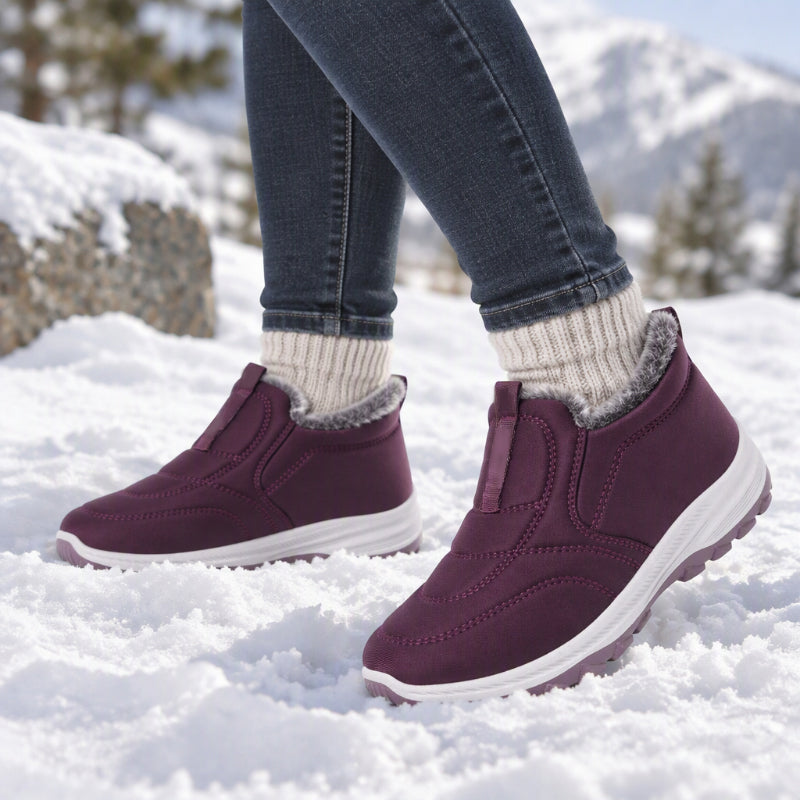 🧦 Varme, sklisikre påtrekksko for unisex