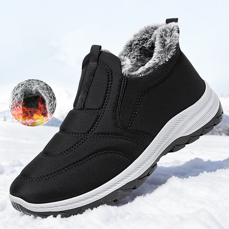 🧦 Varme, sklisikre påtrekksko for unisex