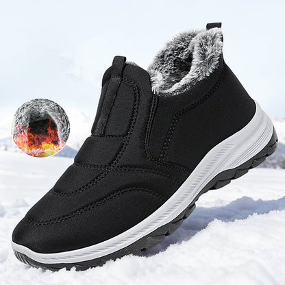 🧦 Varme, sklisikre påtrekksko for unisex