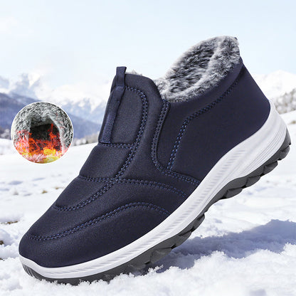 🧦 Varme, sklisikre påtrekksko for unisex