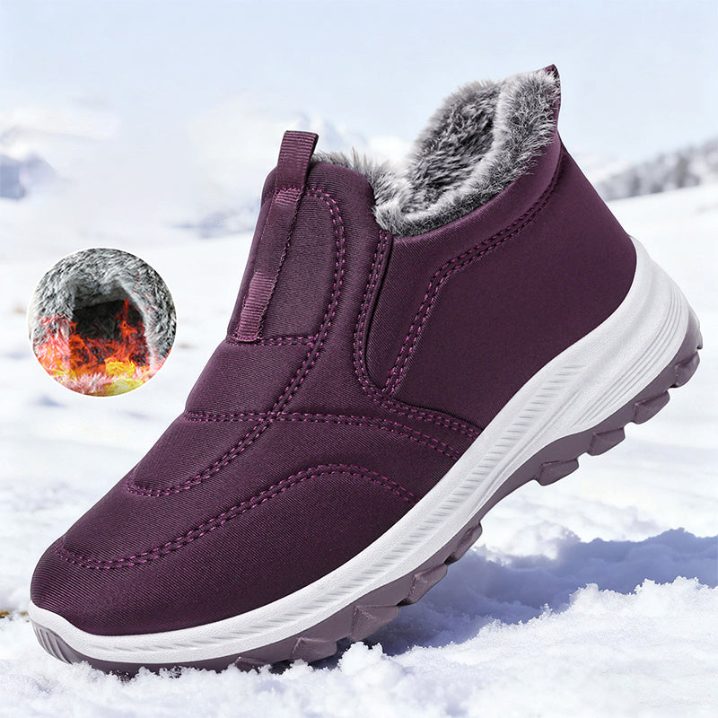 🧦 Varme, sklisikre påtrekksko for unisex