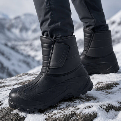 🥾 Vannavstøtende snøstøvler for unisex – plysjfôr og sklisikre