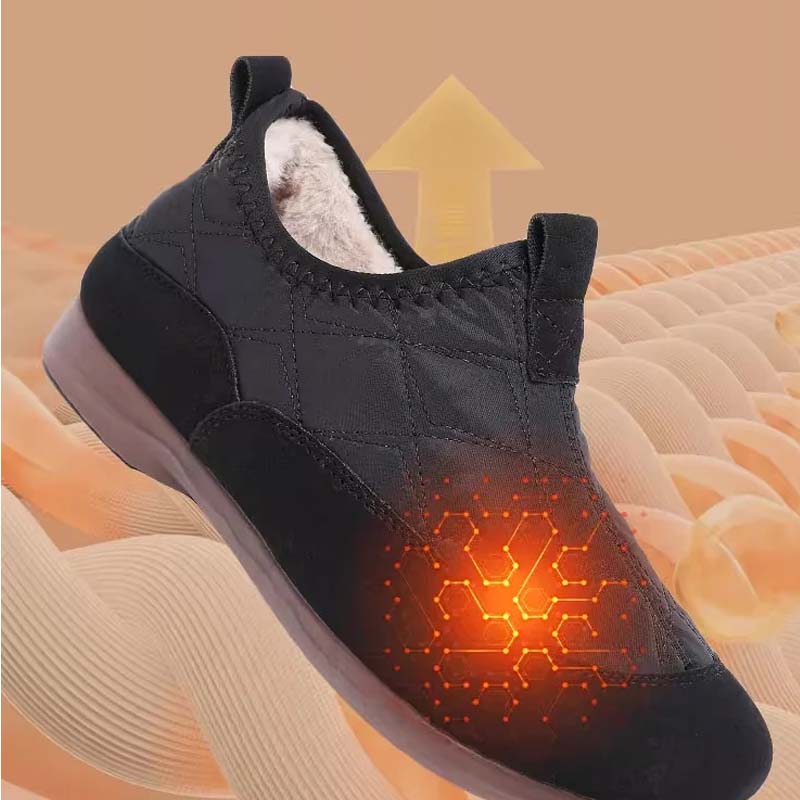 Dame utendørs termiske slip-on-sko