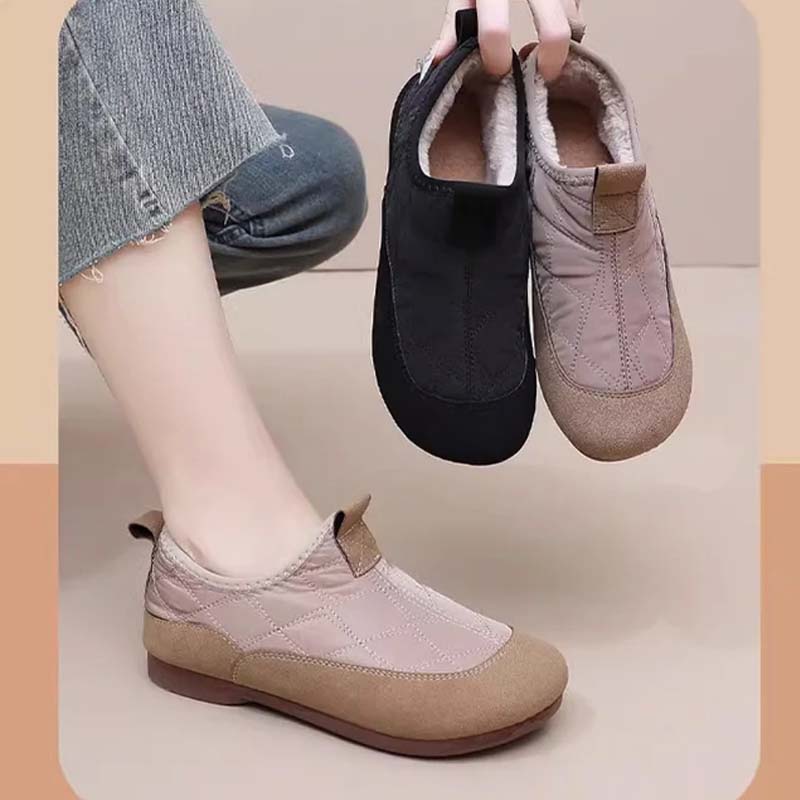 Dame utendørs termiske slip-on-sko