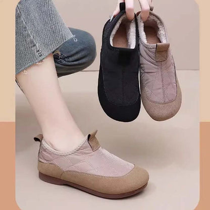 Dame utendørs termiske slip-on-sko