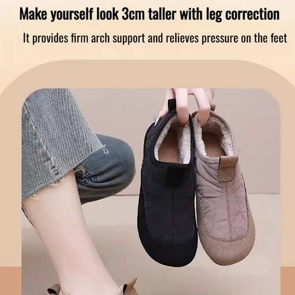 Dame utendørs termiske slip-on-sko