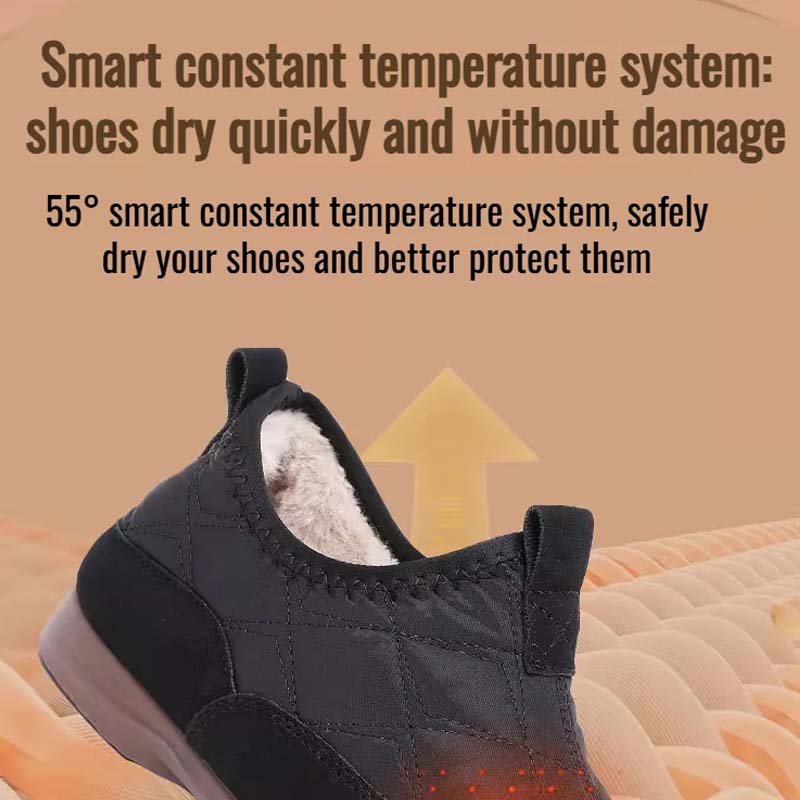 Dame utendørs termiske slip-on-sko