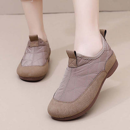Dame utendørs termiske slip-on-sko