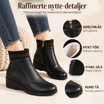 Komfortable og varme sklisikre støvler for kvinner – Trygge og myke på vinterføre ✨👢❄️