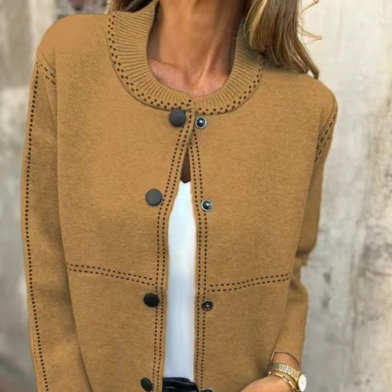 💗Uunnværlig vare for våren💗Dame cardigan med knapper