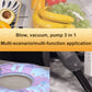 Акумулаторна прахосмукачка "всичко в едно" за надуване, прахосмукиране и надуване за дома и колата